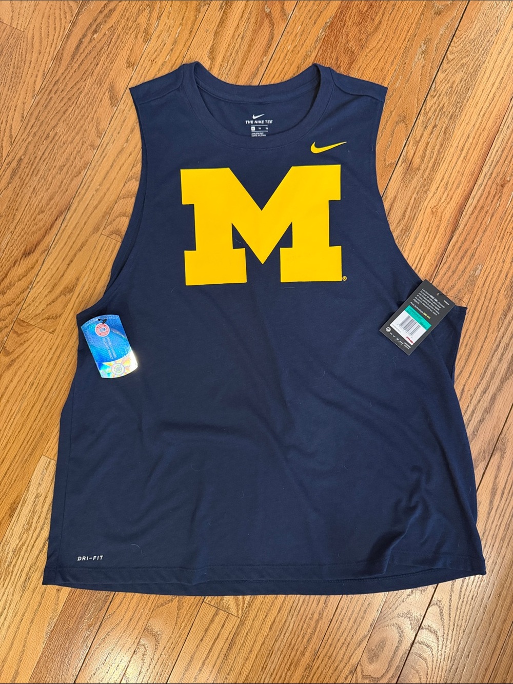 Women’s Nike Dri-Fit Michigan Wolverines Tank Top